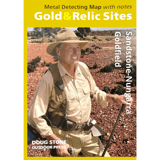 Detect-Ed DOUG STONE WA Sandstone Nunngarra GOLD & RELIC MAP DS-SANNUNN