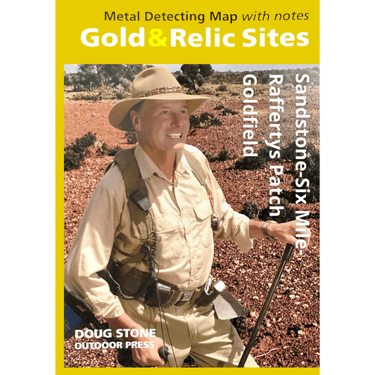 Detect-Ed DOUG STONE WA Sandstone Six Mile Raffertys Patch GOLD & RELIC MAP DS-SAN6MILE