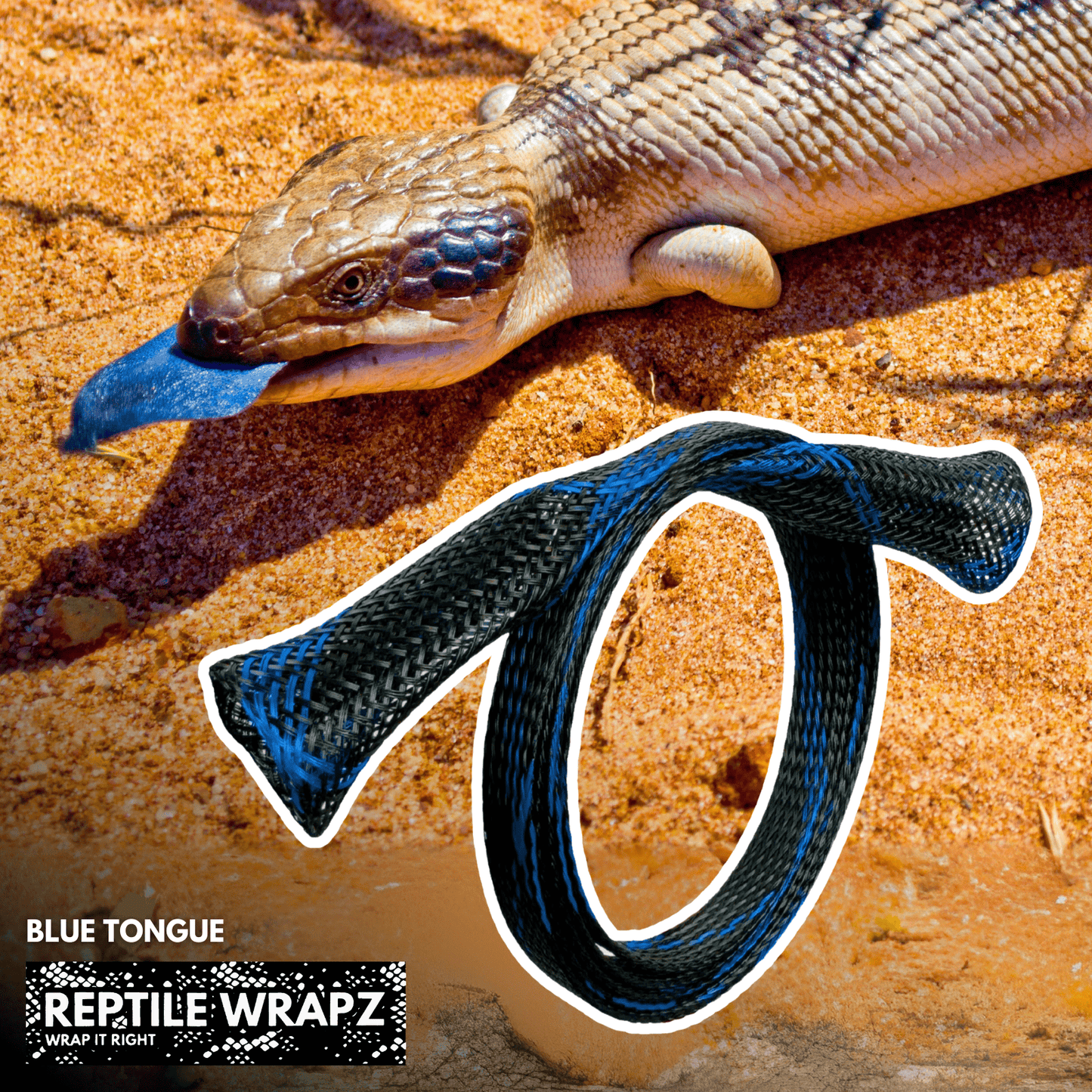 Detect-Ed Everyday Detectorist REPTILE WRAPZ DETECTOR CABLE SLEEVE