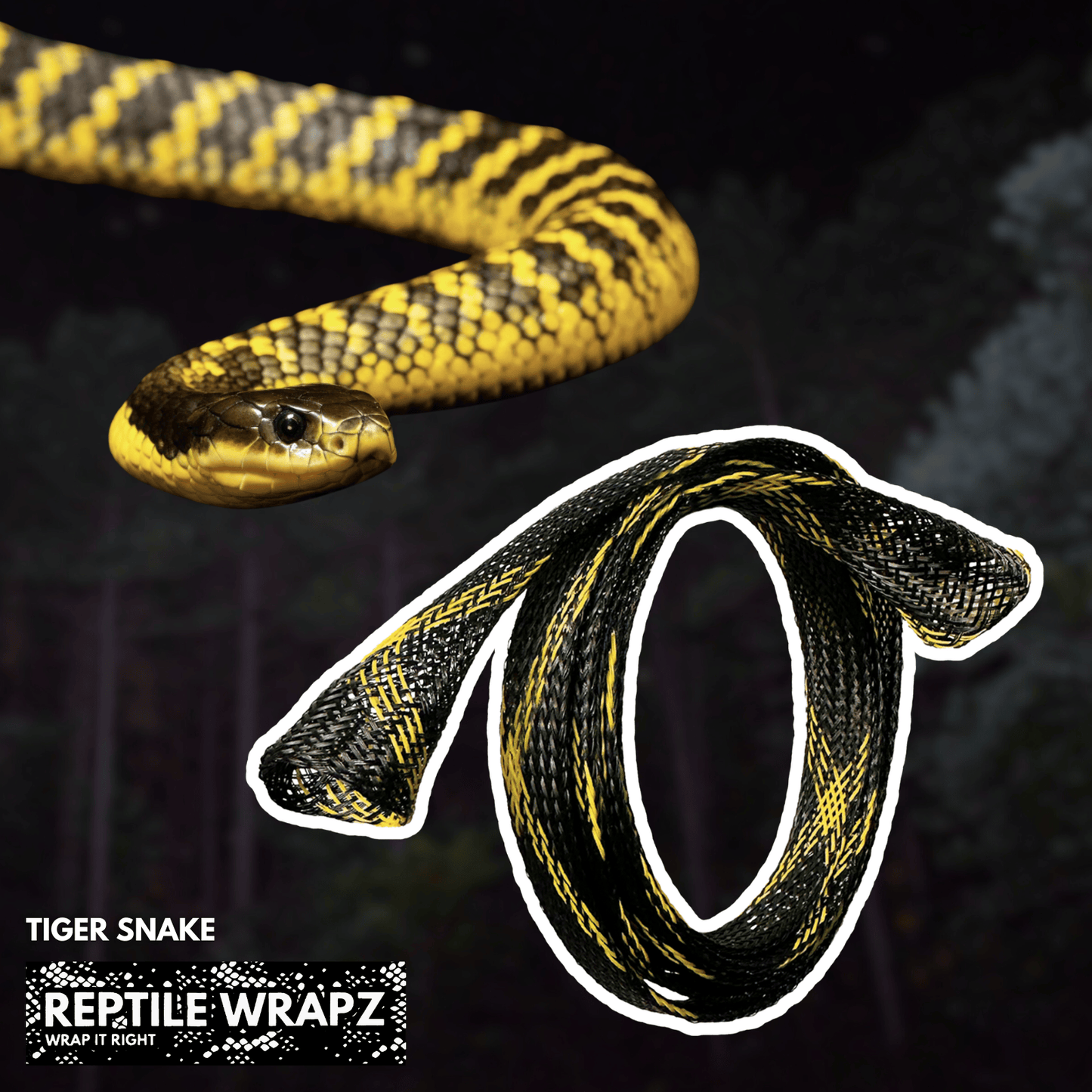 Detect-Ed Everyday Detectorist REPTILE WRAPZ DETECTOR CABLE SLEEVE