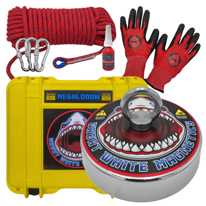 Detect-Ed Great White Magnetics MEGALODON 1000KG [EXPERT MAGNET FISHING KIT] GW-MEGKIT