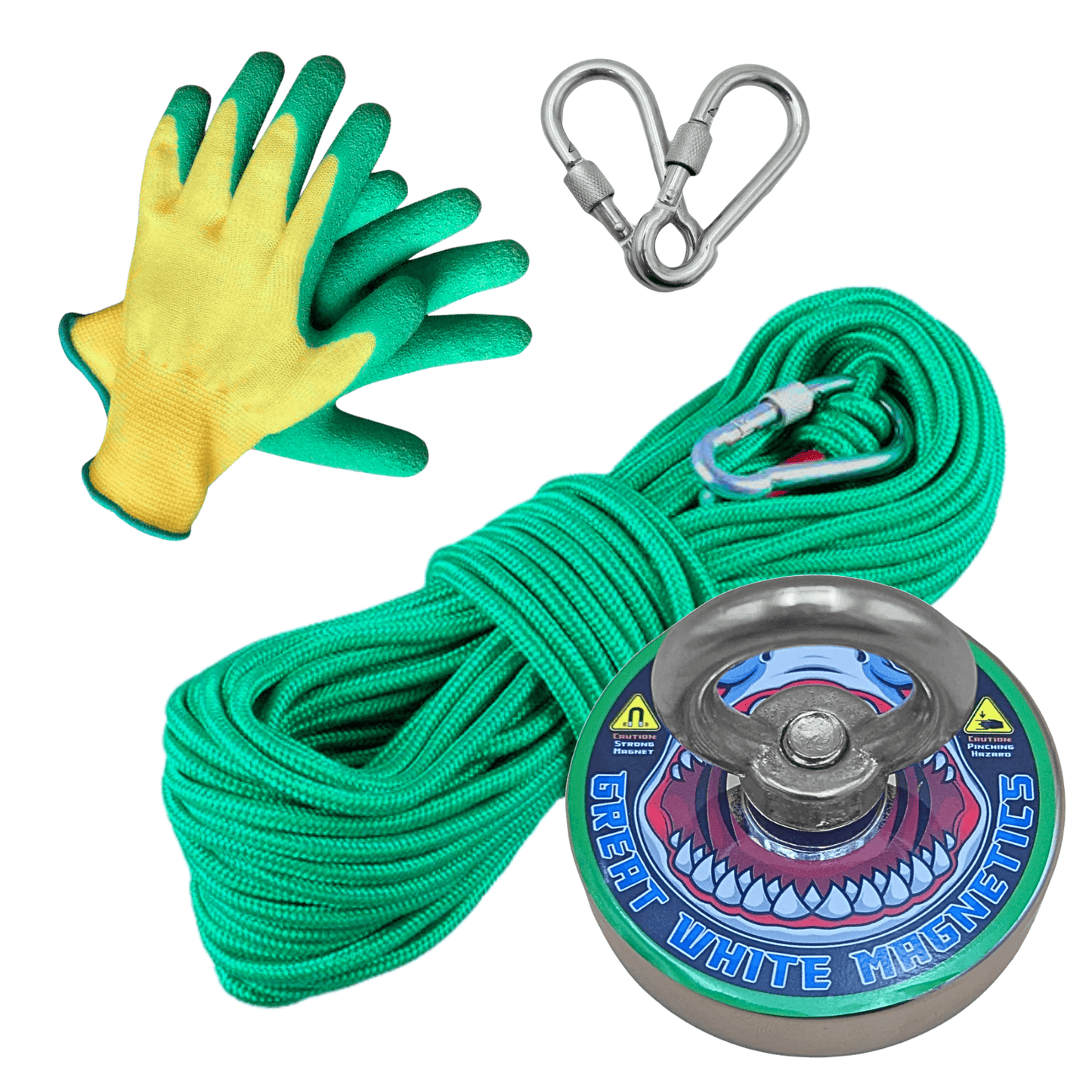 Detect-Ed Great White Magnetics NEMO 180KG [KIDS MAGNET FISHING KIT] GW-NEMOKIT
