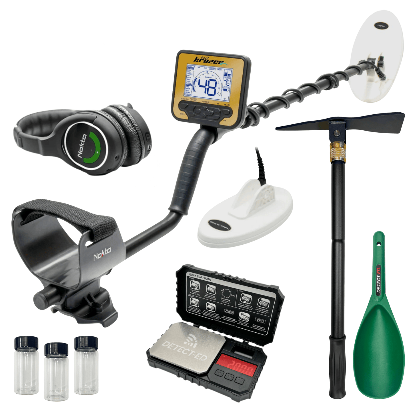 Detect-Ed Nokta GOLD KRUZER PROSPECTING BUNDLE GKPROS-BUNDLE