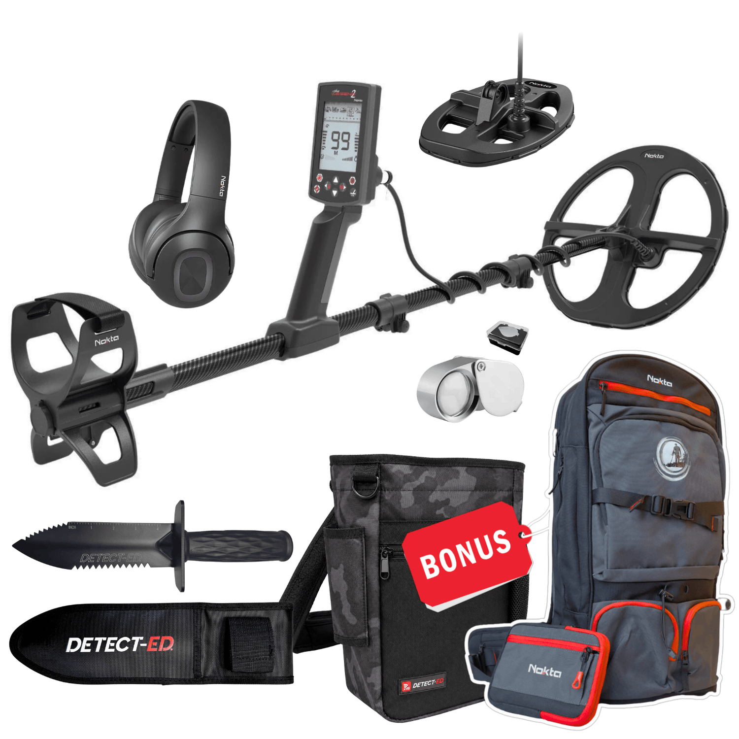 Detect-Ed Nokta LEGEND 2 (+FREE BACKPACK) 11000562-DE