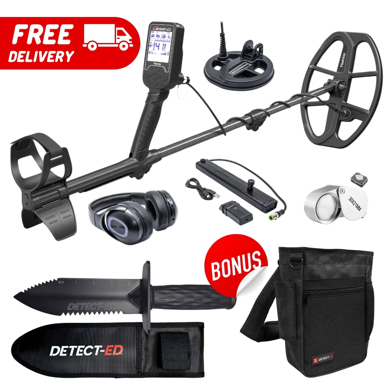 Nokta Legend (Pro-Pack) Metal Detector Detect-Ed Australia
