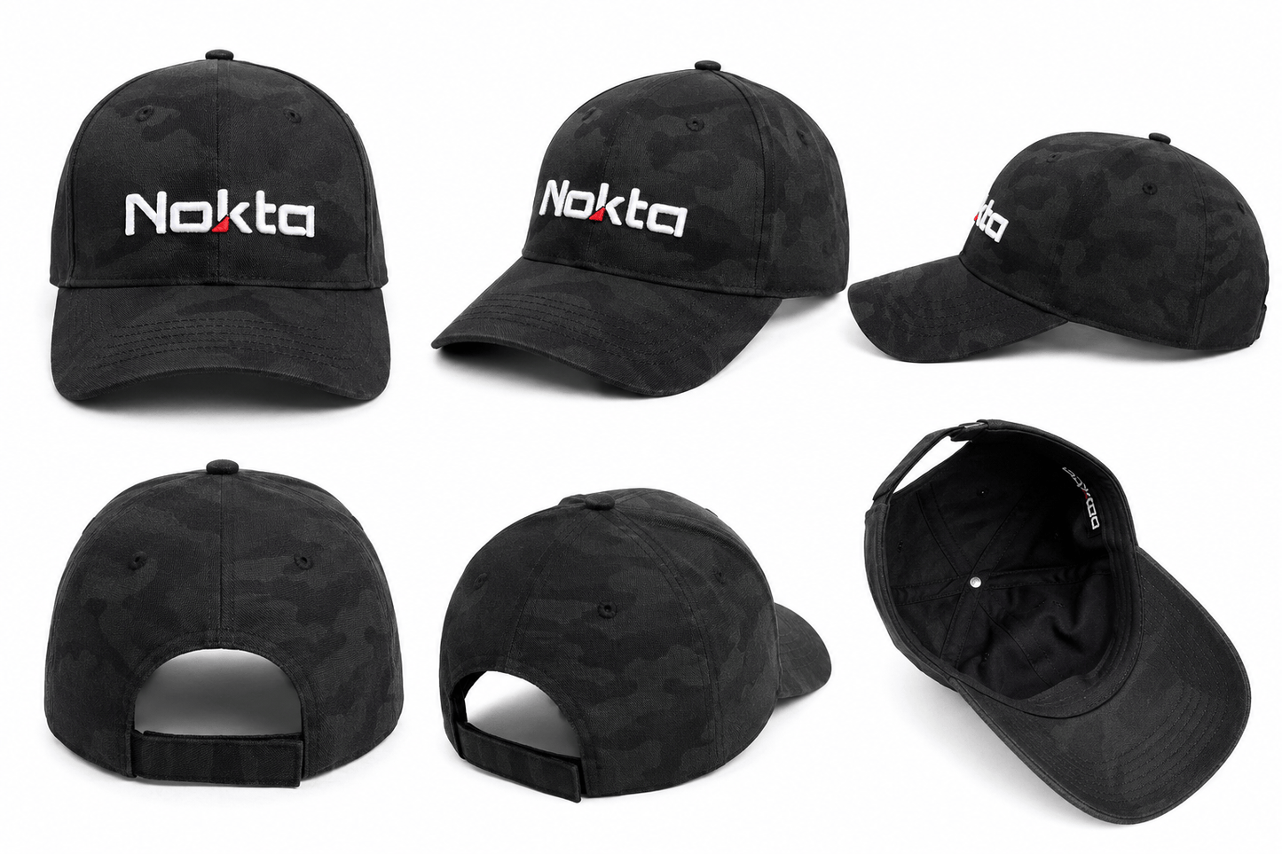Detect-Ed Nokta Nokta Black Camo Cap DD-001