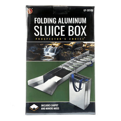 Detect-Ed SE Aluminium Tri-Fold Sluice Box GPSB50AF