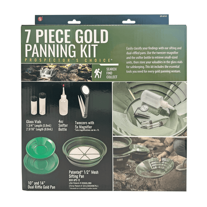Detect-Ed SE Gold Panning Kit (7 Pieces) GP5KIT107