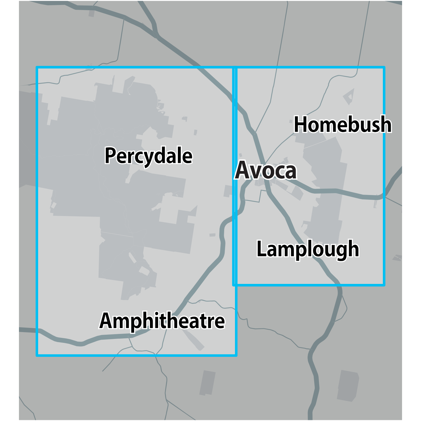 Detect-Ed Signal. VIC Avoca Percydale GOLD MAP AVO/PER