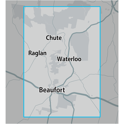 Detect-Ed Signal. VIC Beaufort Chute GOLD MAP BEA/CHU