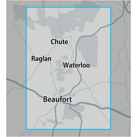 Detect-Ed Signal. VIC Beaufort Chute GOLD MAP BEA/CHU