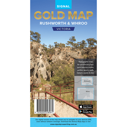 Detect-Ed Signal. VIC Rushworth Whroo GOLD MAP RUS/WHR