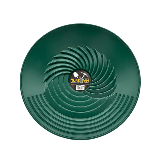 Detect-Ed Turbopan Turbopan 25cm Gold Pan [Green] TB25CMGRN