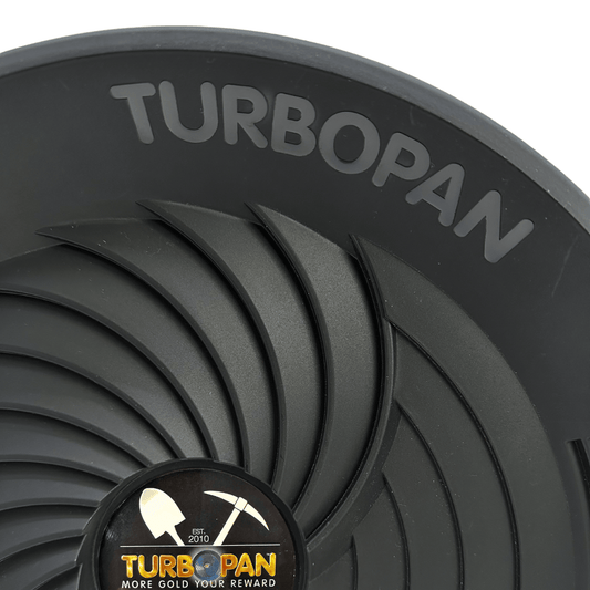 Detect-Ed Turbopan Turbopan 40cm Gold Pan [BLACK] TB40CMBLK