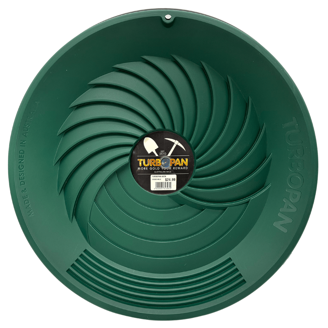 Detect-Ed Turbopan Turbopan 40cm Gold Pan [Green] TB40CMGRN