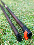 Red-Belly Black - Minelab Equinox Carbon Fiber Shaft | Detect-Ed Metal Detecting Accessories