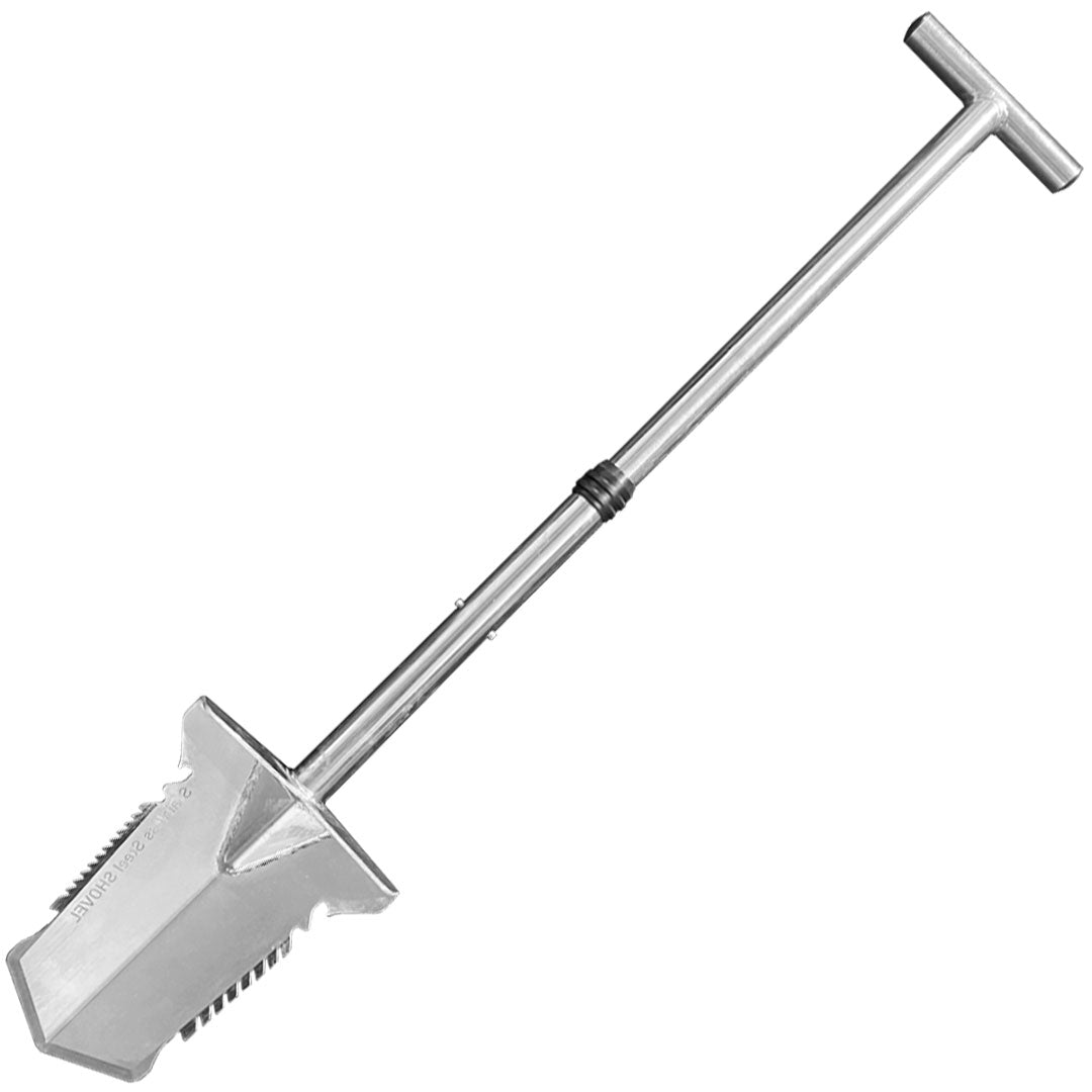 Premium Stainless Shovel | Plug Shovel | Collapsible lightweight for Metal Detecting | Detect-Ed Australia