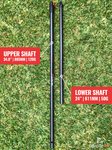 2 Length Piece Carbon Fiber Equinox Shaft Minelab | Detect-Ed Australia