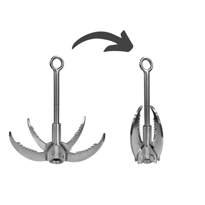 Croc Jaws Foldable Grappling Hook