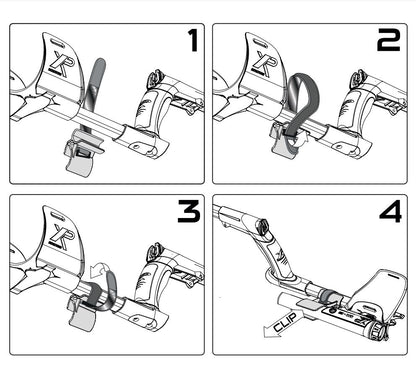XP Pinpointer Diagram Clip, holder , Instructions  | Detect-Ed Australia