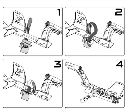 XP Pinpointer Diagram Clip, holder , Instructions  | Detect-Ed Australia