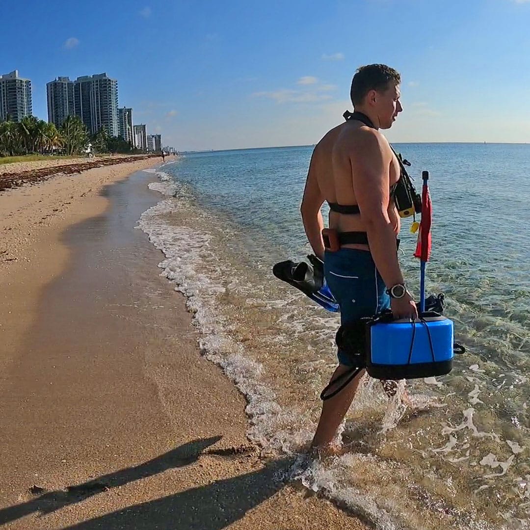 Detect-Ed BLU3 NOMAD Tankless Dive System