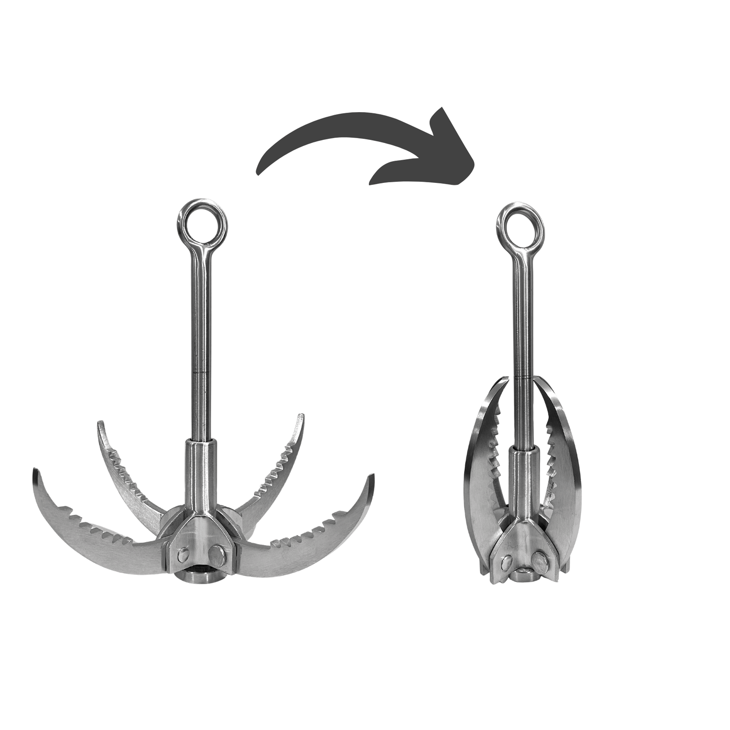 Detect-Ed Detect-Ed Folding Grappling Hook DE-029
