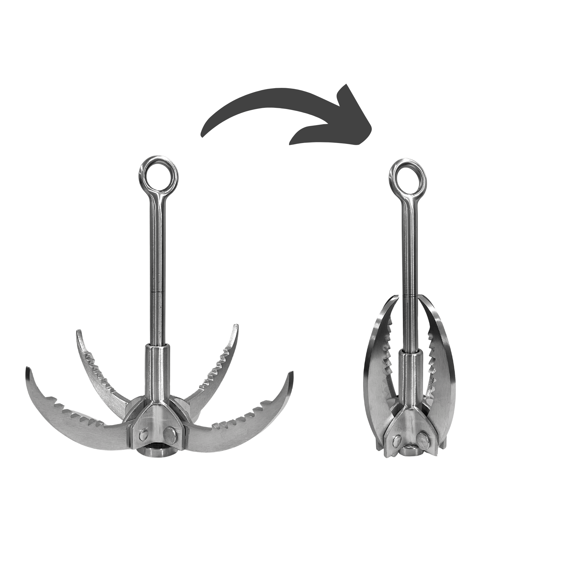 Detect-Ed Detect-Ed Folding Grappling Hook DE-029