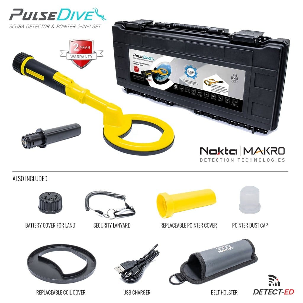 Detect-Ed Nokta PULSEDIVE 2-IN-1 [YELLOW] 10000113