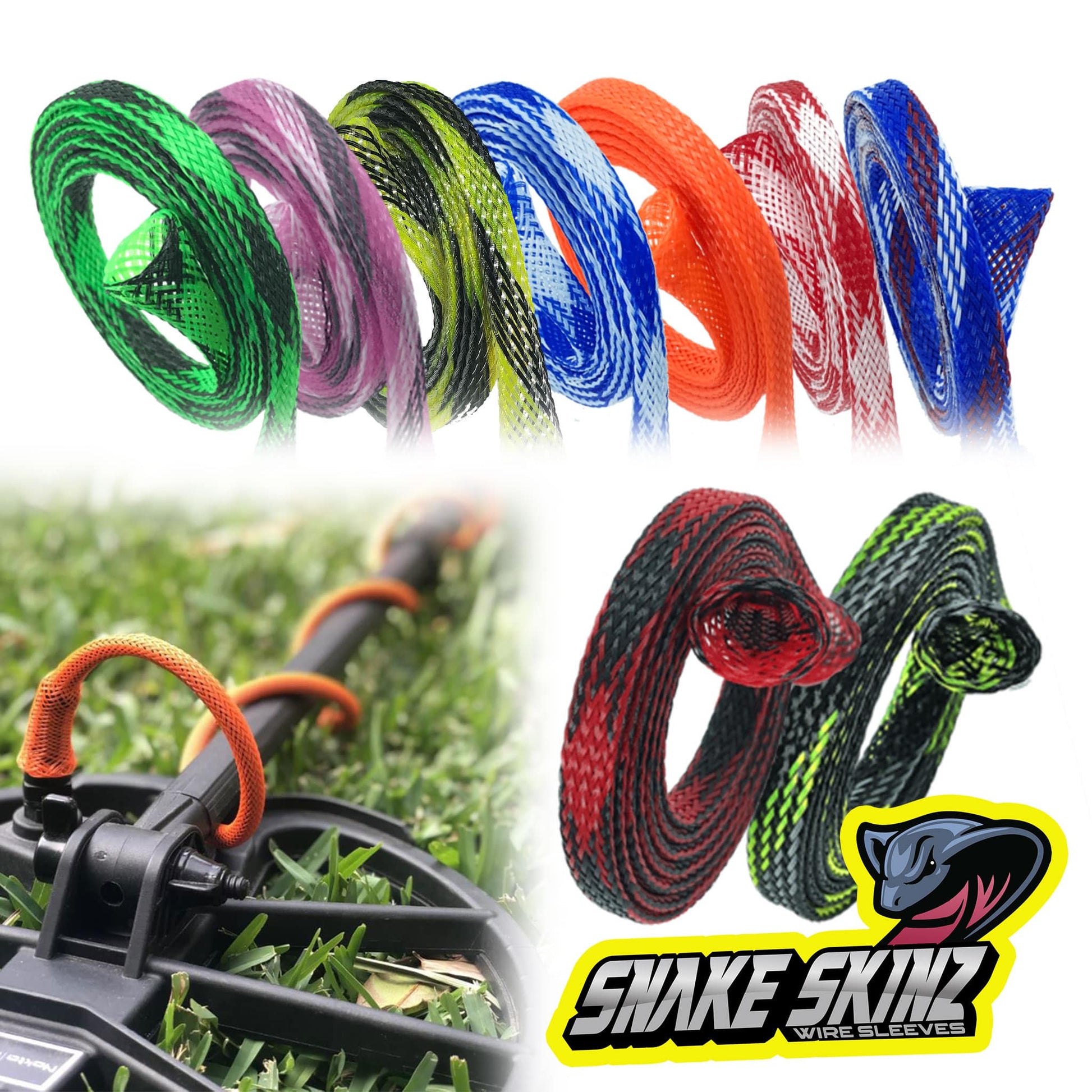 Detect-Ed Snake Skinz SnakeSkinz Cable Sleeve (Clearance) SS-CHOOSECOLOUR